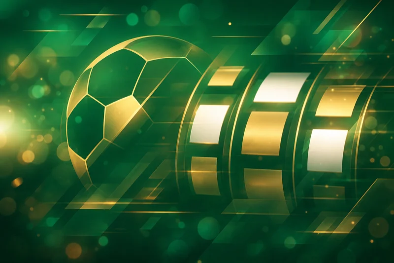Football slot social casino game